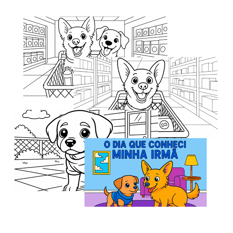 Arte Digital Personalizada a partir das suas Fotos – Ilustração Estilo Desenho